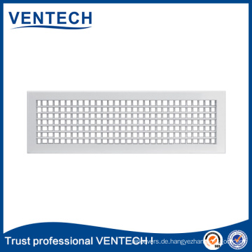 Ventilation double deflection air grille, supply air grille